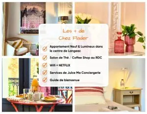 Chez Flader - Le Rose des Bois - Neuf & Moderne Centre De Langeac - Mazeyrat-d'Allier