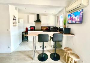 Le Coeur de Golfe Juan - aircon - 9 min to sea