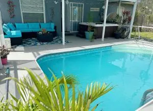 House Spa and Pool near Daytona Beach - Bunnell
