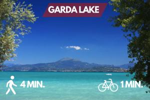 Garda Lake View House - 1min from lake - WiFi - AC