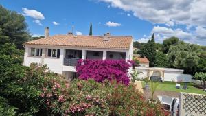 Villa Ali avec piscine et Jacuzzi a450m du la mer!
