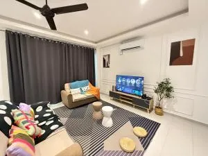 DeMUJI3 5BR 18PAX 1Min to KPJ, 3Min to 188Tower - Kampong Seberang Panchor