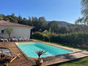 Villas Magnifique villa recente entre mer et montagne situee entre Ajaccio et Porticcio : photos des chambres