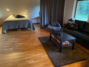 Paradise in the forest by the lake