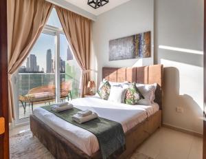 Full burj khalifa view 1bhk app