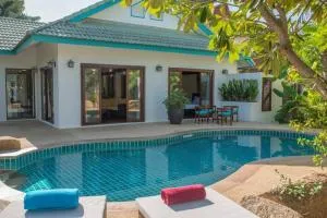 Beach Villa T - 4br Private Pool - Laem Set