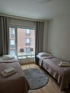 Spacious Apartment for 8 with Sauna in Jatkasaari