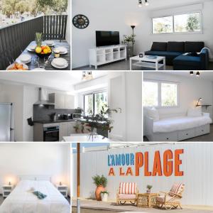 Appartement neuf, en centre ville, terrasse et plages 5mn à pieds!