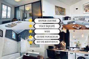 Une bulle en champagne T3 hyper centre avec balcon