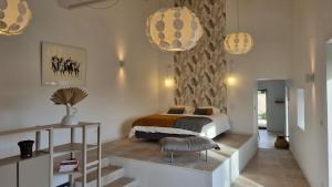 Maisons de vacances Les Toits de Valaurie - Le gite : photos des chambres