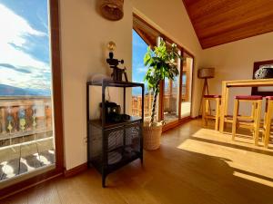 Chalet mit Bergblick & Sauna