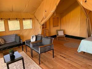 Tentes de luxe Canvas chill-out : photos des chambres