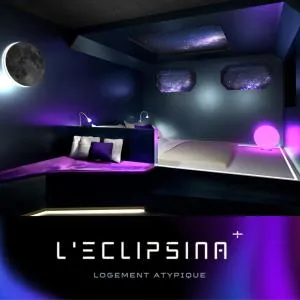 L'Eclipsina - Logement Insolite dans un Univers Futuriste - Ceyzériat