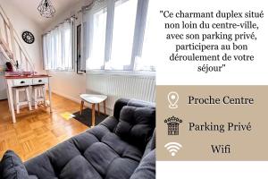 Appartements Le pilier un cocon en duplex proche centre ville : photos des chambres