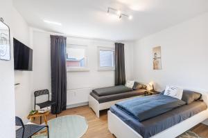 VAZ Apartments Haus Walsum Modernes Monteur- & Team-Base WLAN, Küche