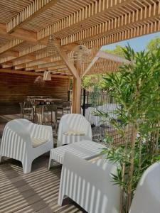 Appartements Corsica Bella 87 T2 Cosy piscines proche plage : photos des chambres