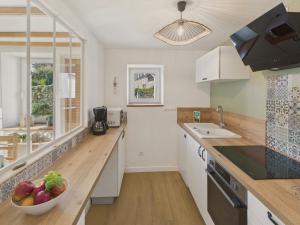 Maisons de vacances Agreable maison avec grand jardin pour 4 : photos des chambres