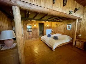 Urige Blockhütte direkt am Waldrand - Sturzelbronn