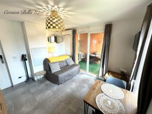 Appartements Corsica Bella 87 T2 Cosy piscines proche plage : photos des chambres