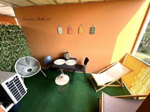 Appartements Corsica Bella 87 T2 Cosy piscines proche plage : photos des chambres