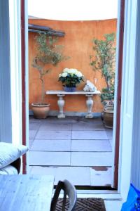 Balkon med udsigt midt i København