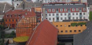 Balkon med udsigt midt i København