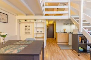 Appartements L-alcove Grand studio, proche Place Nationale : photos des chambres