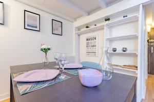 Appartements L-alcove Grand studio, proche Place Nationale : photos des chambres