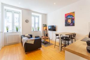 LÉlégant - Charmant appartement 3 pièces proche Musée dArt Moderne et Gare Centrale