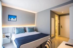 Flat 106 Aconchegante na Passagem - 700m da Praia