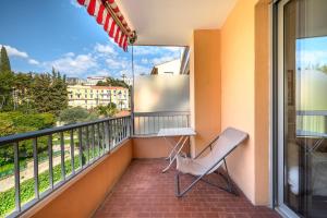 Appartements 'L'Alicante proche' gare, terrasse, vue mer : photos des chambres