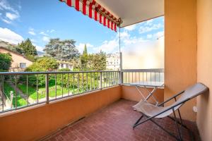 Appartements 'L'Alicante proche' gare, terrasse, vue mer : photos des chambres