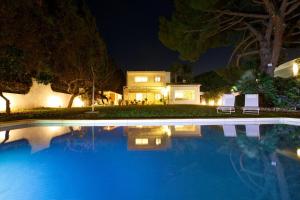 Beachside villa with private pool in Marbella