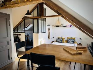 Maisons de vacances Le poisson dans le percolateur : photos des chambres