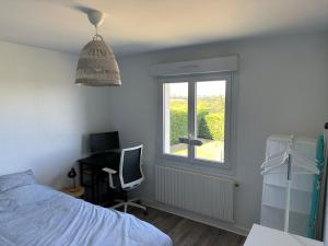 Maisons de vacances L-escapade Maison familiale 3 etoiles jardin & vue mer, proche plage : photos des chambres