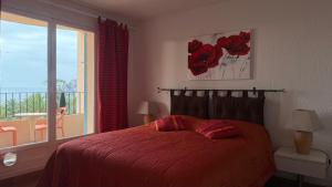 Appartements L-Evasion Luxury Apartment Stunning Sea View - Swimming Pool - Parking : photos des chambres