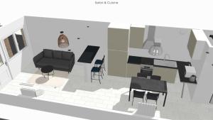 Appartements ValenStay - Logement Stade du Hainaut avec jardin : photos des chambres