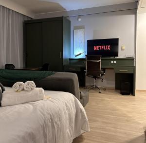 Flat 1309 no Hotem M&lia ibirapuera com vaga