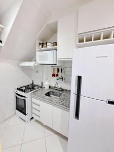 Duplex c lareira nas montanhas