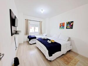 Duplex c lareira nas montanhas