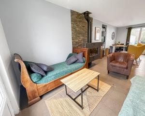 Maisons de vacances Gite de l-Orme Maison Lumineuse avec Jardin : photos des chambres