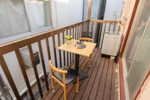 王201超大露台整套私人卫浴厨房 洗衣机 车站步行5分钟 上野站地铁直达