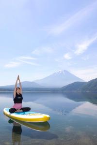 浩庵キャンプ場 本栖湖畔 キャビン Cabins at Lake Motosu Kouan campground cottages, bungalows