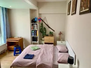 City center double bedroom with private bathroom, shared kitchen - 乌兰巴托