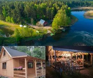 Domek nad Kanałem Augustowskim Stanica Wodna PTTK Płaska - Gorczyca