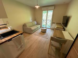 Appartements Rouen, studio, lumineux avec parking souterrain, Menage et linge inclus : photos des chambres