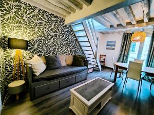 Appartements LE KALEHO, Grand Duplex au coeur de Dieppe - NETFLIX : photos des chambres