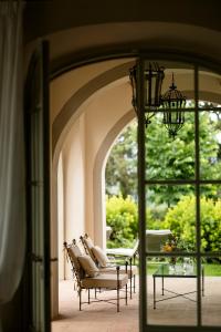 Villa mit Gartenblick