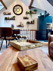 Appartements L-Evidence, atypique et authentique - Epernay : photos des chambres