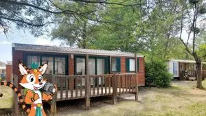 Camping 3 étoiles - Piscine - ccbaehg - Chaffaut-Lagremuse